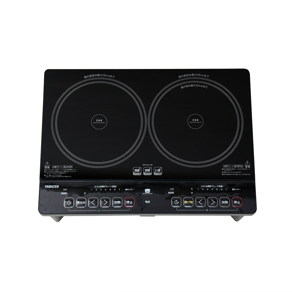 日本山善 YAMAZEN YES-WL1456TW IH雙口電磁爐